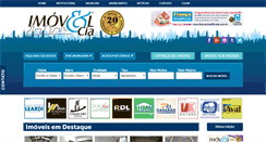 Desktop Screenshot of guiaimovelecia.com.br